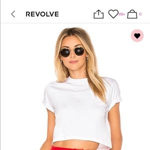 Hanes x Karla crop tee